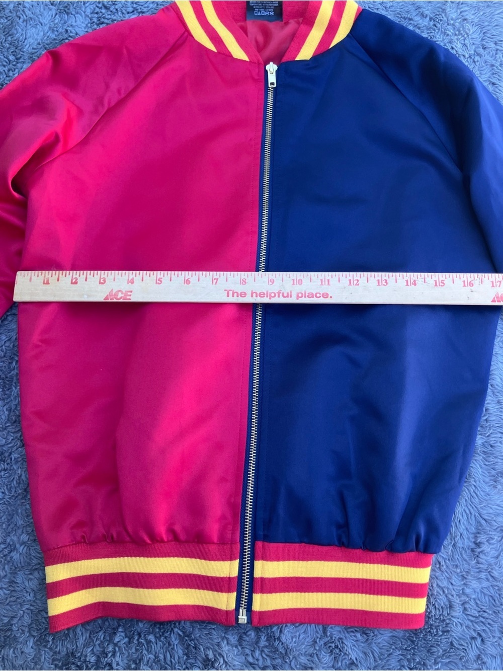 NWT Suicide Squad Harley Quinn Satin Bomber Jacket Size S - Picture 9 of 11